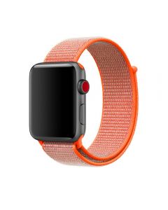 42mm Sports Nylon Wrist Band Watchband Strap Bracelet for Apple Watch - Orange