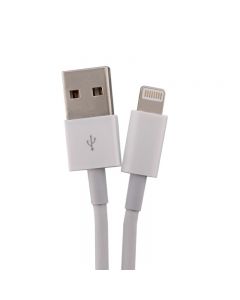 1m Bigger Thickened Strong Data Charging Cable for iPhone 5/ 5S /6 / 6 Plus /7 /8 /X - White