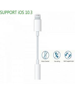 8pin to 3.5mm Female Headphone Jack Adapter for iPhone Compatible with Latest iOS 13