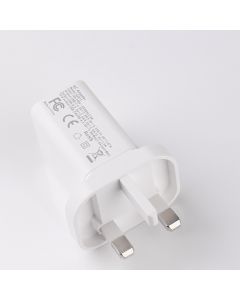 UK Standard 20W Quick Charger Head Type C Interface