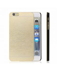 Motomo Metal Premium Luxury Brushed Aluminum Case for 4.7 Inch iPhone 6- Golden