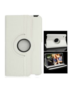 360 Degree Rotating Flip Case for Samsung Galaxy T330 Tab4 8.0 - White