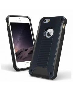 Rugged Armor 2 in 1 Bumper Case Back Cover for iPhone 6 4.7 inch - Black