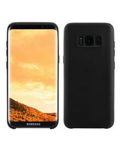 Samsung Case Soft TPU Phone Skin Cover for Samsung Galaxy S8 - Black