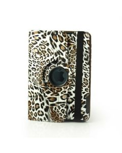 Flip Stand PU Leather Case Multiple Viewing Leopard Cover for iPad Mini 1/2/3 - Leopard