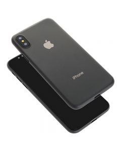 Ultra Thin Grind Frosted PC Hard Case Back Cover Shell for iPhone XS Max - Black