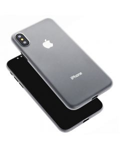 Ultra Thin Grind Frosted PC Hard Case Back Cover Shell for iPhone XS Max - White