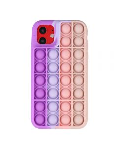 Pop it its Push Bubble Shockproof Soft Silicone Case for iPhone 11