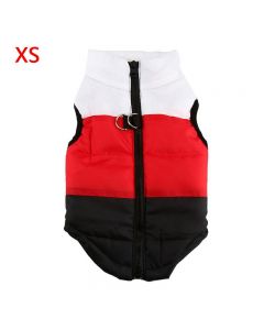 Pet Dog Cat Puppy Winter Coat Comfy Warm Vent Jacket Clothes Pulling Buckle - Size XS