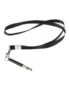 Dog Training Whistle for Recall Anti Bark Dog Whistle Lanyard Free Training - Black