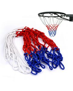 Durable Nylon Basketball Goal Hoop Net Netting - Red/White/Blue