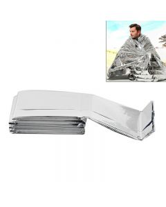 Outdoor Waterproof Emergency Survival Rescue Keep Warm Foil Thermal Space Blanket