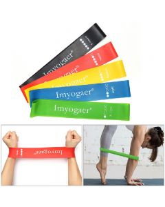 5 pcs Latex Resistance Fitness Bands Loop Set