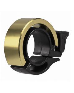 Bicycle Bell Aluminum Alloy Bike Alarm Handlebar Cycling Ring Loud - Gold