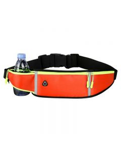 Holder Bag Waterproof Running Pouch Belt Waist Pack Fanny Pack for Bottle - Orange