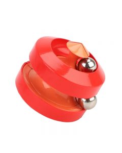 Fingertip Rubik Educational Irregular Round Cube Finger Magic Disk - Red