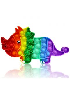 Pop it Fidget Game Among Us Anti Atress Products Triceratops - Multicolor