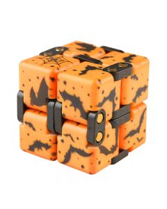 Sensory Infinity Cube Stress Fidget Product for Autism Anxiety Relief - Yellow