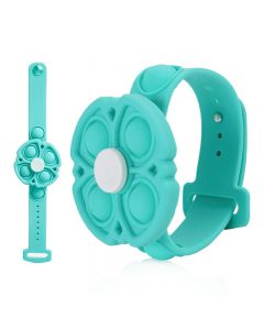 Push Pop Bubble Bracelet Fidget Bracelet Rotating Stress Relief Wristband Gifts - Blue