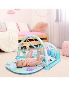Baby Play Mat with Lights and Music for Newborn