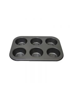 Home Baking Cupcake Tray Cake Muffin Tray 6 Slots 26cm x 18.5cm