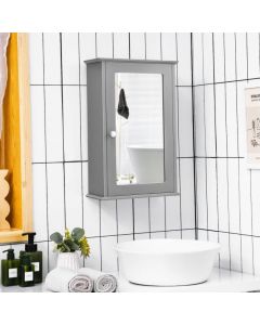 Bathroom Medicine Cabinet with Mirror and Adjustable Shelf