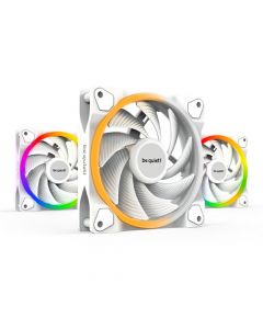 Be Quiet! BL101 Light Wings 12cm PWM ARGB High Speed Case Fans x3