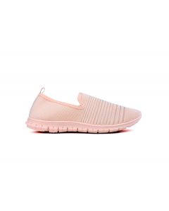 Aw-122 Ladies Flexible Comfort Shoe PINK UK 8