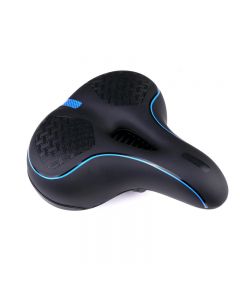 Bicycle Comfort Sporty Soft Pad Replacement Saddle Seat - Blue