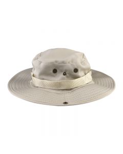 Boonie Sun Hat Bucket Cargo Safari Bush Summer Fishing Hat for Men and Women - Beige