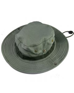 Boonie Sun Hat Bucket Cargo Safari Bush Summer Fishing Hat for Men and Women - Light Army Green