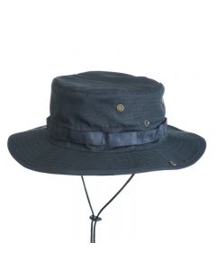 Boonie Sun Hat Bucket Cargo Safari Bush Summer Fishing Hat for Men and Women - Navy