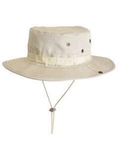 Boonie Sun Hat Bucket Cargo Safari Bush Summer Fishing Hat for Men and Women - Light Beige