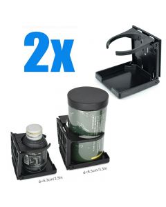 2pcs Universal Folding Beverage Drink Cup Bottle Stand Holder