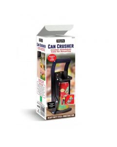 16oz Can Crusher Soft Grip Handle Black