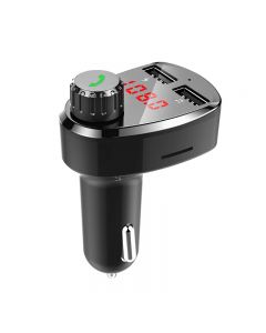 G13 Car Bluetooth MP3 Music Player Dual USB Hands-Free Call FM Transmitter