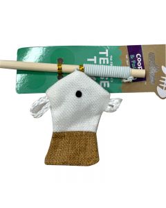 Cat Scratch Interactive Stick Pet Supplies Cat Tease Rod Cat Toy - Fish