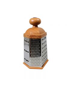 6 Sided Multi Purpose Professional Cheese Grater Box Graters Hand Shredder