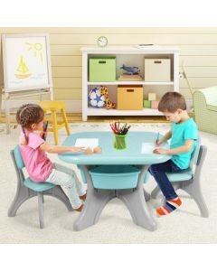 Children's Activity Table Set with Storage Bins