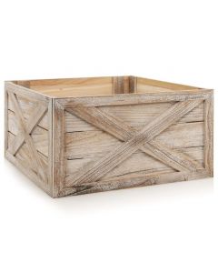 Christmas Tree Box Stand with Hook and Loop Fasteners