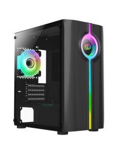 CiT Quake Gaming Case w/ Glass Side