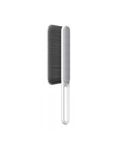 Double Sided Bed Cleaning Brush Sofa Hair Removal Dust Brush Clothes Brush - White