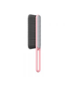 Double Sided Bed Cleaning Brush Sofa Hair Removal Dust Brush Clothes Brush - Pink