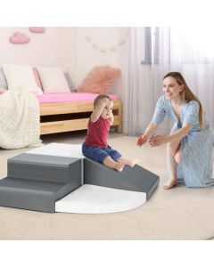 4 Pieces Climb and Crawl Foam Play Set for Toddlers Preschoolers
