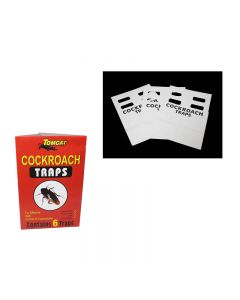 6 Pack Cockroach Traps Safe and Easy To Use Peel Off Glue Traps Killer Glue