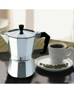 Octagonal Coffee Percolator Moka Coffee Maker Pot - 2 Cups 100ml