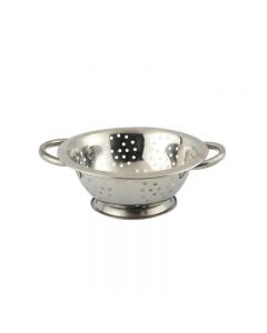 Round Stainless Steel Colander Kitchen Colander Drainer Strainer 16cm
