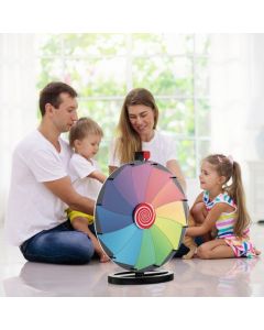 24" Colour Prize Wheel with Dry Erase Marker and Eraser