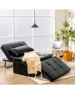 4 in 1 Convertible Sofa Bed with Adjustable Backrest