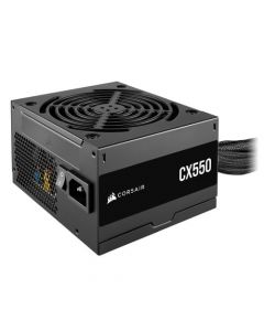 Corsair 550W CX550 PSU, Fully Wired, 80+ Bronze, Thermally Controlled Fan
